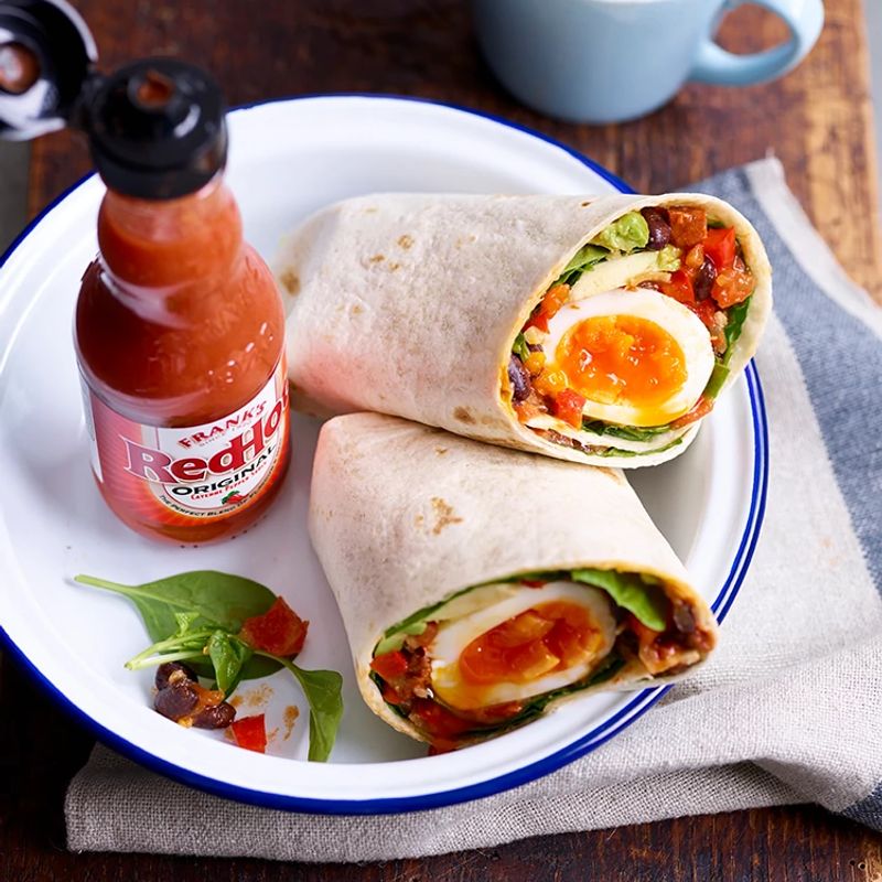 Spicy Breakfast Burrito FRANK'S RedHot® UK